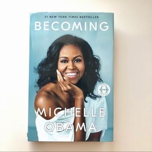 Becoming by Michelle Obama (hardcover book)